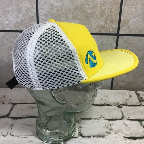 Patagonia Yellow Hat Mesh Back Adjustable Ball Cap - Picture 6 of 7